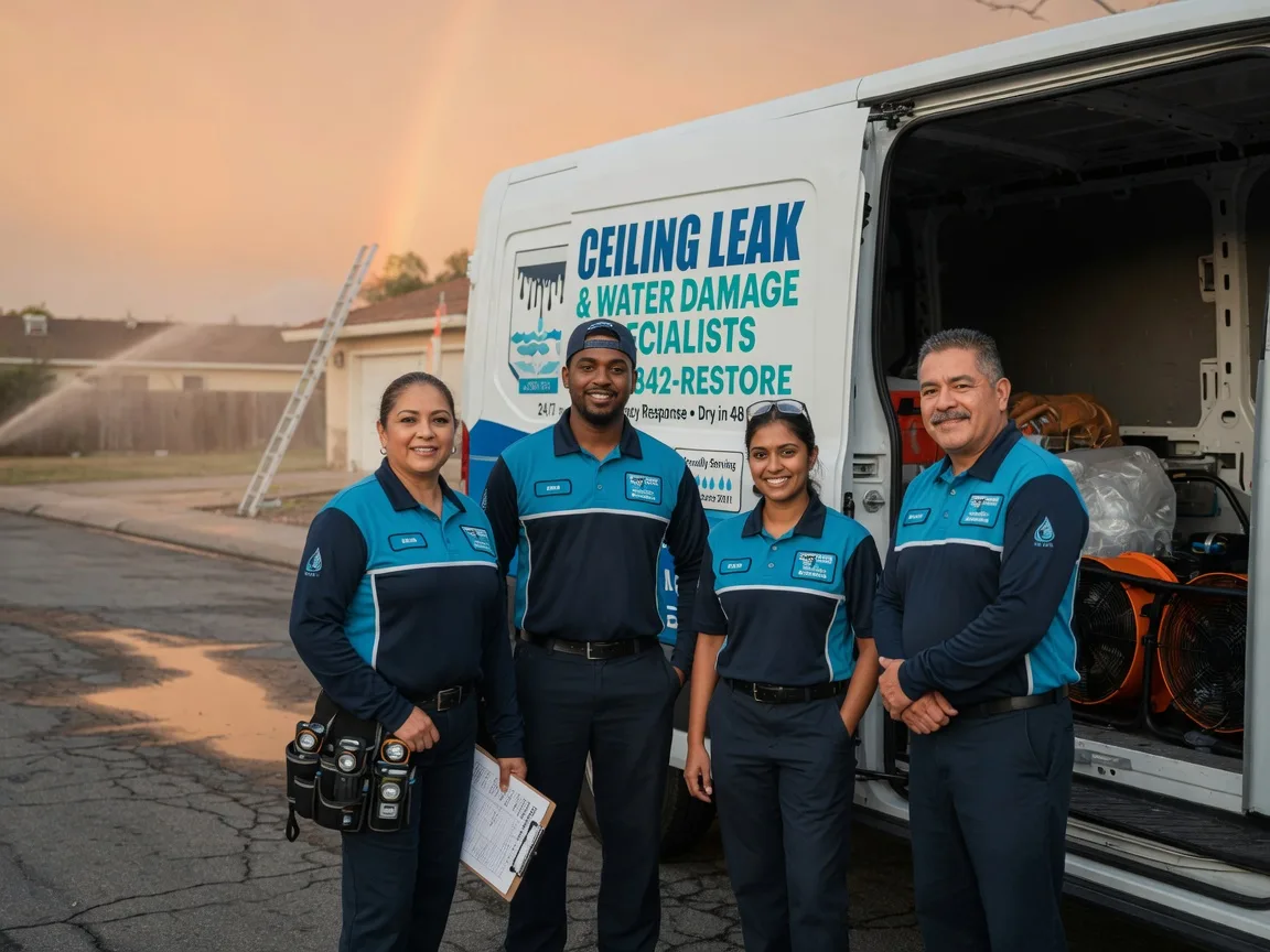 Ceiling Leak Cleanup company in Dawson, PA